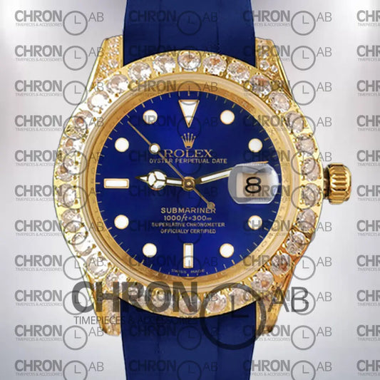 Submariner 16613 Men’s 40mm Rubber Band Clone Watches