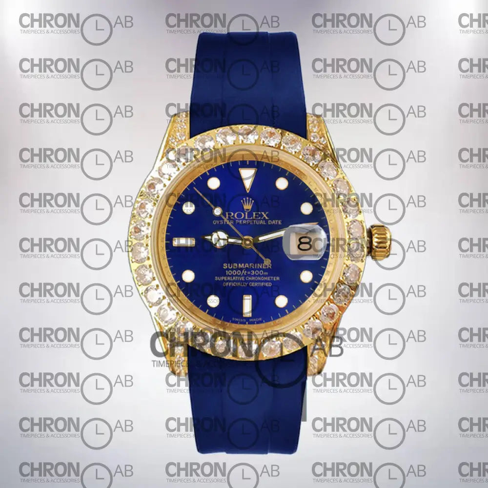 Submariner 16613 Men’s 40mm Rubber Band Clone Watches