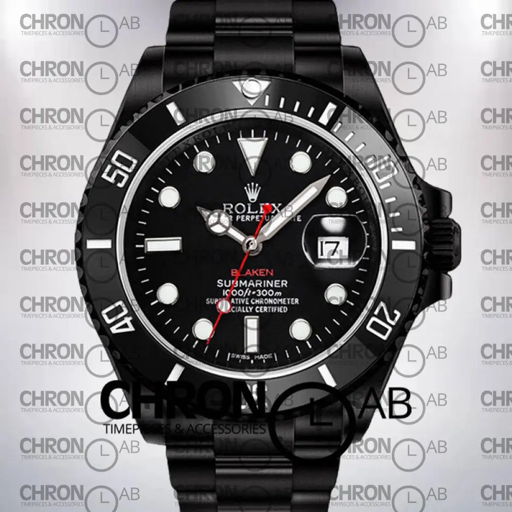 Submariner 40mm 116610 Men’s Black Dial Oyster Bracelet Clone Watches