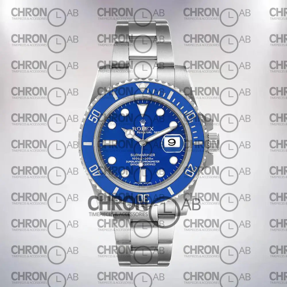 Submariner 40mm 116619LB-97209 Men’s Blue Dial Automatic Clone Watches