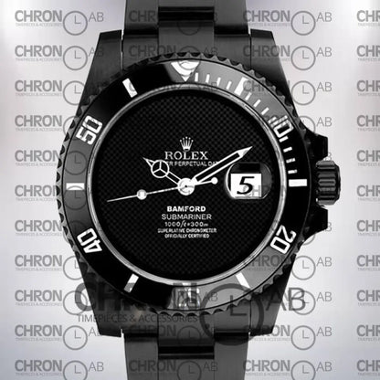 Submariner Bamford 40mm Men’s Automatic Black Dial Clone Watches