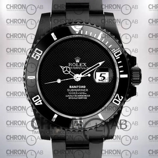 Submariner Bamford 40mm Men’s Automatic Black Dial Clone Watches