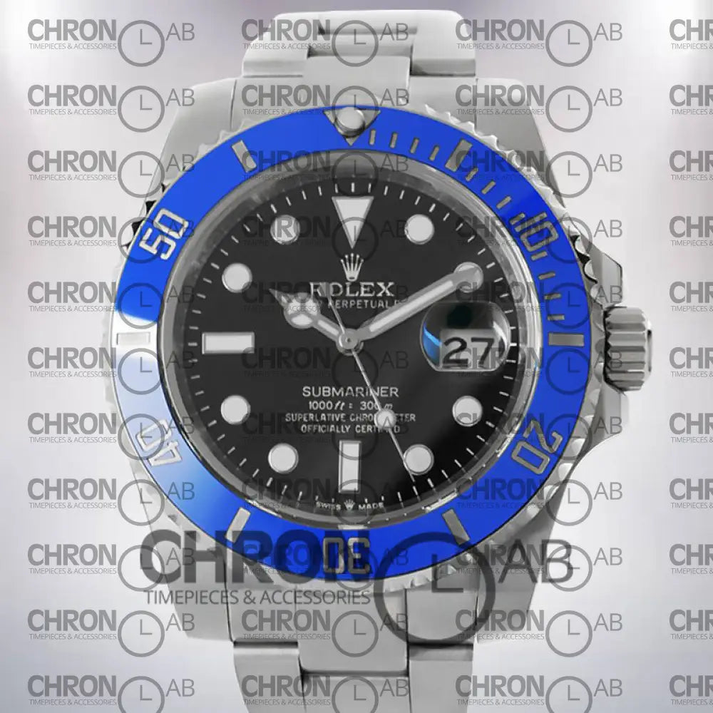 Submariner m126619lb-0003 40mm Men’s Black Dial Silver Clone Watches