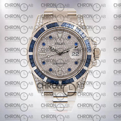 Submariner Men’s 116659 40mm Silver-tone Oyster Bracelet Clone Watches