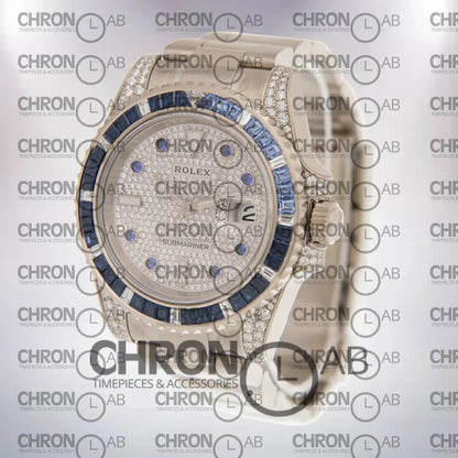 Submariner Men’s 116659 40mm Silver-tone Oyster Bracelet Clone Watches