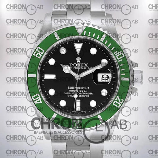 Submariner Men’s 16610LV 40mm Black Dial Clone Watches