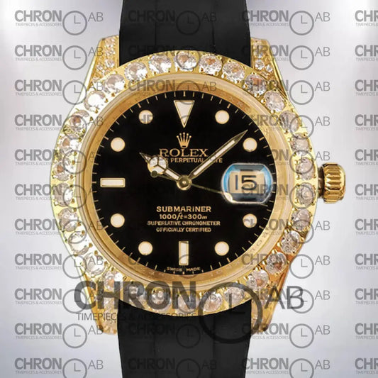 Submariner Men’s 16613 40mm Automatic Gold Clone Watches
