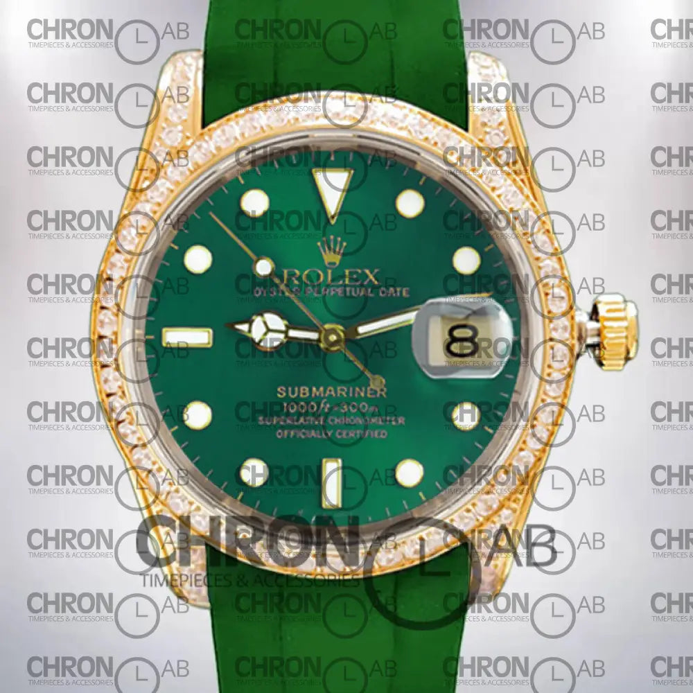 Submariner Men’s 16613 40mm Green Dial Clone Watches