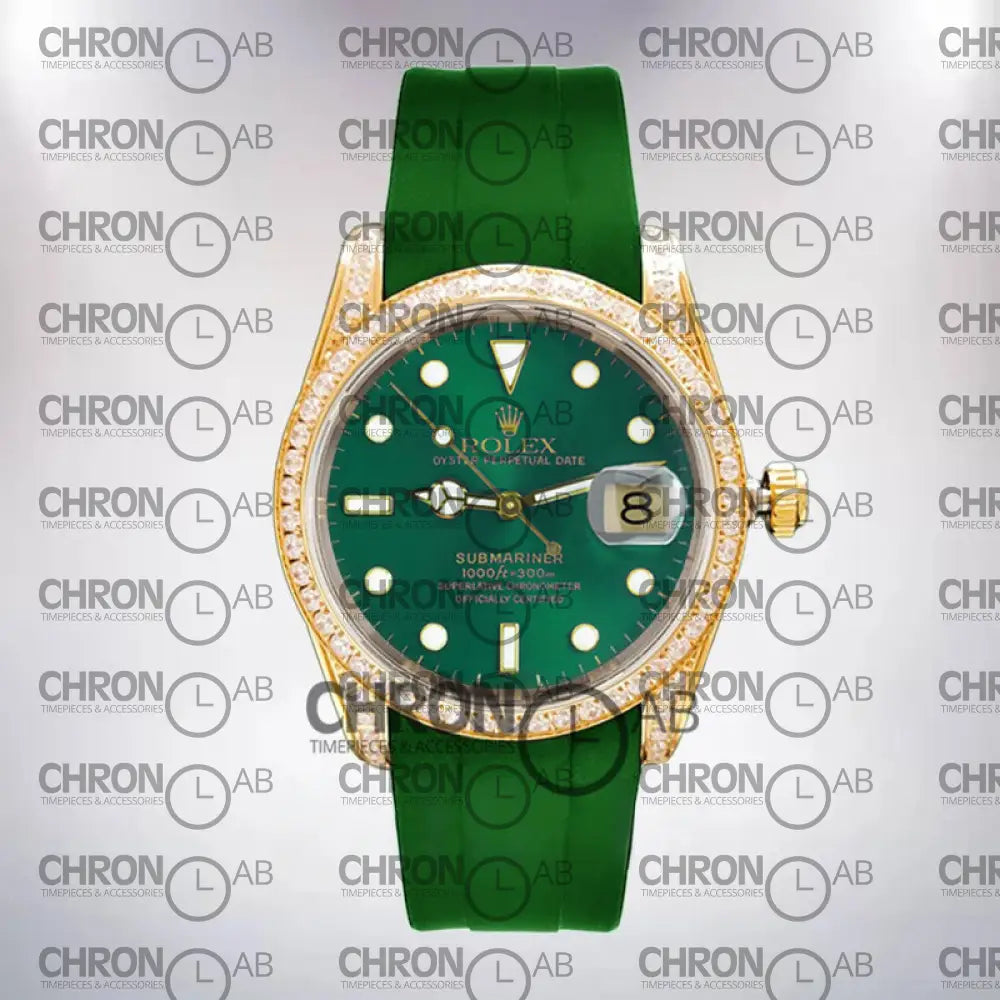 Submariner Men’s 16613 40mm Green Dial Clone Watches