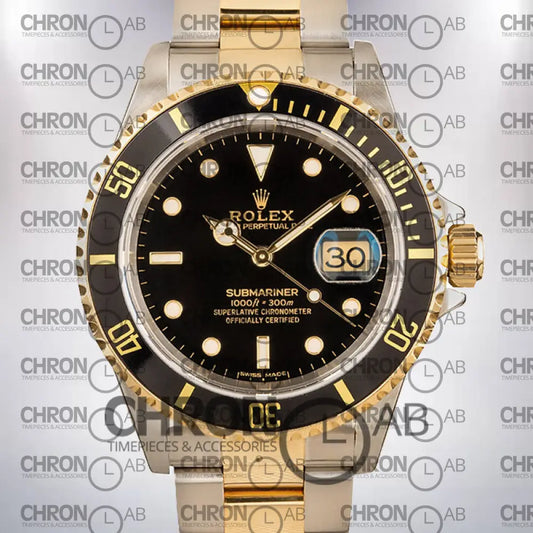 Submariner Men’s 40mm 16613 Oyster Bracelet 2-Tone Clone Watches