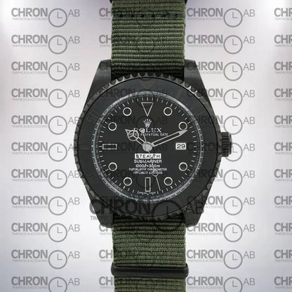 Submariner Stealth Men’s 40mm Automatic Clone Watches