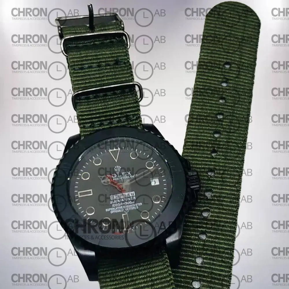Submariner Stealth Men’s 40mm Automatic Clone Watches