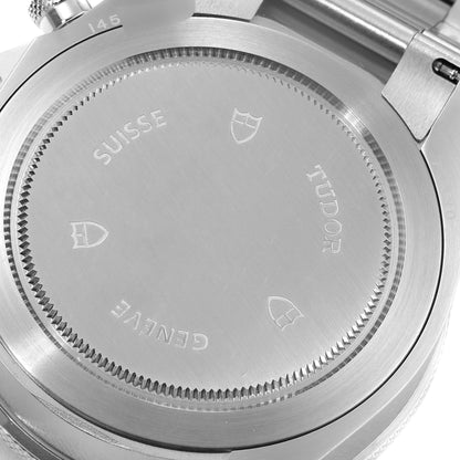 Heritage Chrono Blue Stainless Steel Mens Watch 70330 42mm