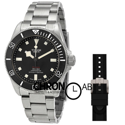 Pelagos 39 Automatic Black Dial Men's Watch 25407N-0001