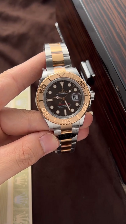 Rolex Yacht-Master 126621 Replica Watch Dial Chocolate Clean Factory 40mm