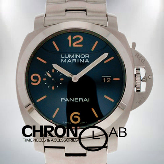 Marina 1950 Men's 44mm PAM00328 Automatic Silver