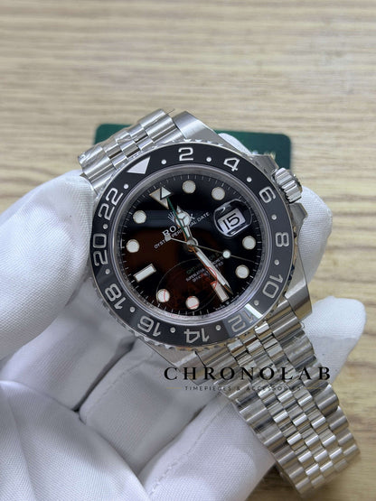 Rolex GMT-Master II 126710GRNR Bruce Wayne Black & Grey Bezel Jubilee Clean Factory V3