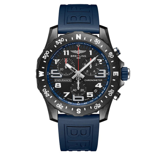 Endurance Pro 44mm Blue  Rubber Strap Watch X82310A41B1S1