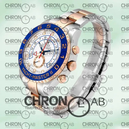 Yacht-Master 116681-78211 Men’s 44mm White Dial Automatic Clone Watches