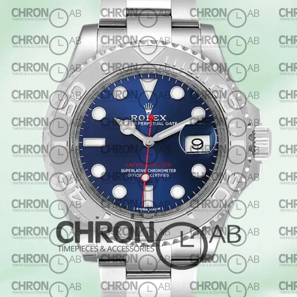 Yacht-Master 40mm 116622BLSO Men’s Silver Clone Watches