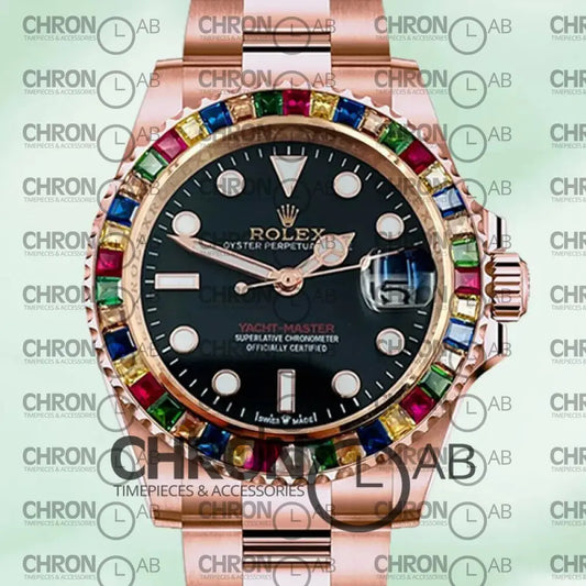 Yacht-Master 40mm 116695 Men’s Rose Gold Clone Watches