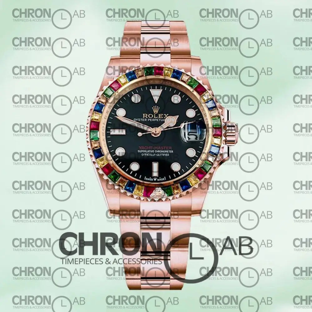 Yacht-Master 40mm 116695 Men’s Rose Gold Clone Watches