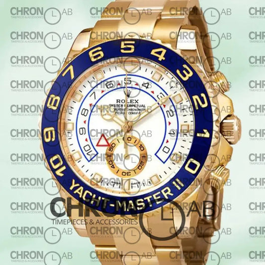 Yacht-Master m116688-0002 Men’s 44mm Automatic White Dial Clone Watches