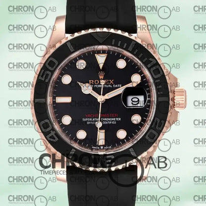 Yacht-Master m126655-0002 40mm Men’s Rubber Band Clone Watches