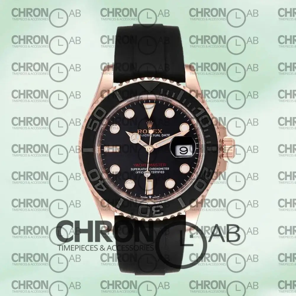 Yacht-Master m126655-0002 40mm Men’s Rubber Band Clone Watches