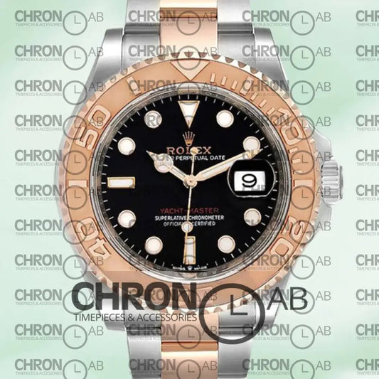 Yacht-Master Men’s m126621-0002 40mm Black Dial Clone Watches